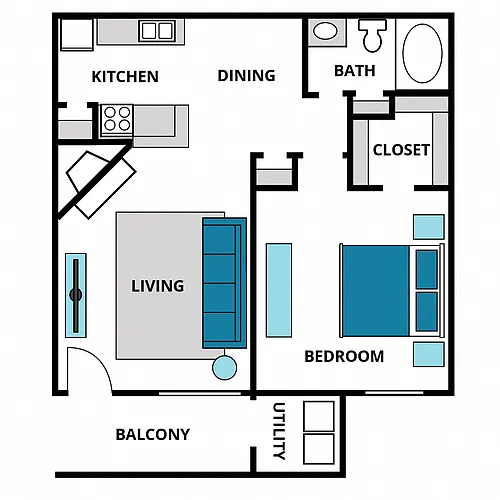 Floor plan A2