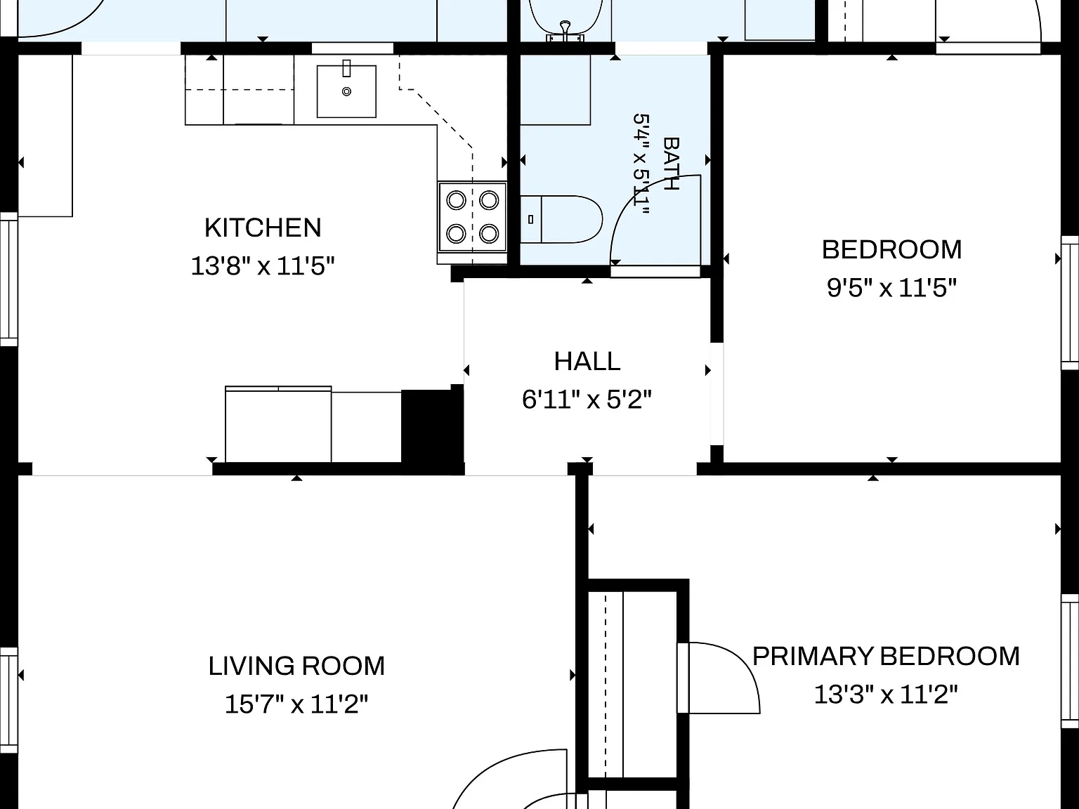 2 bed, 960 sqft, $1,400 — Photo 4
