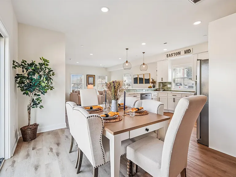 Dining Area open to Kitchen