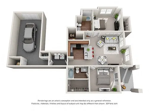 Floor plan Positano