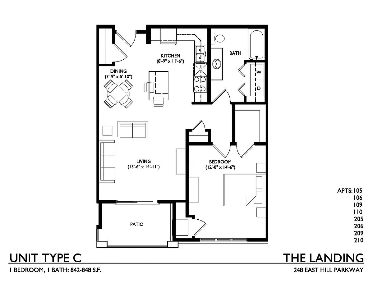 Floor plan C