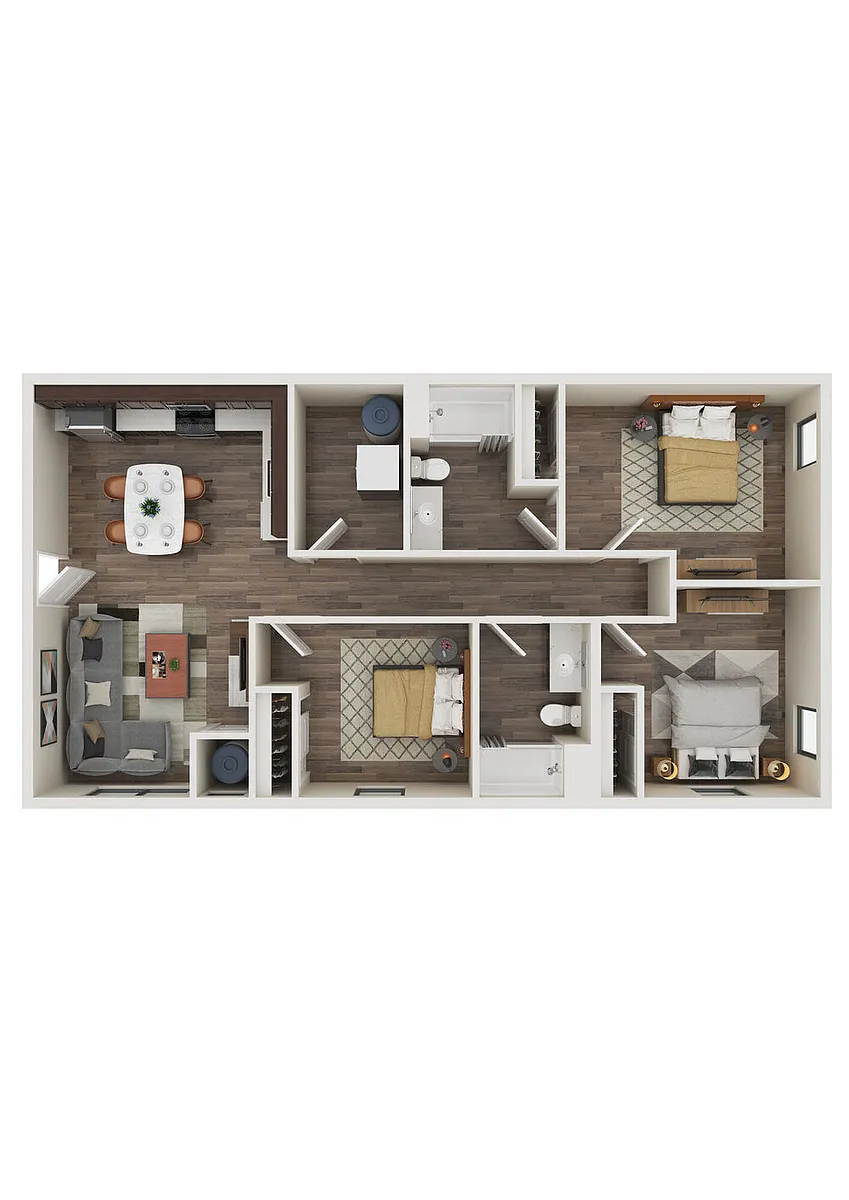 Floor plan The Finch