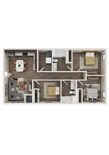 Floor plan The Finch