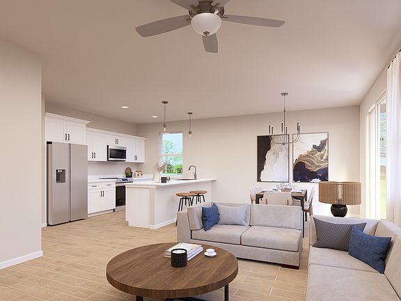 Kitchen and Great Room