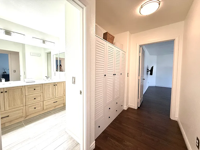 upstairs hallway