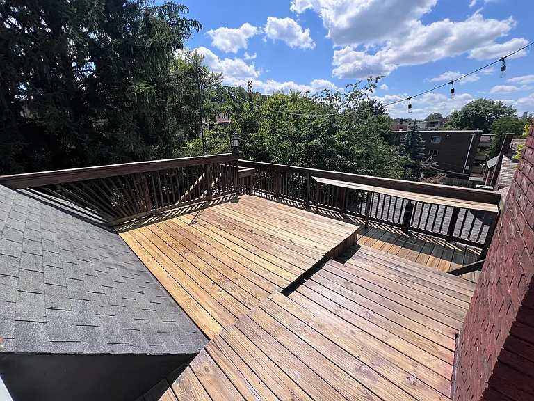 Private roof deck