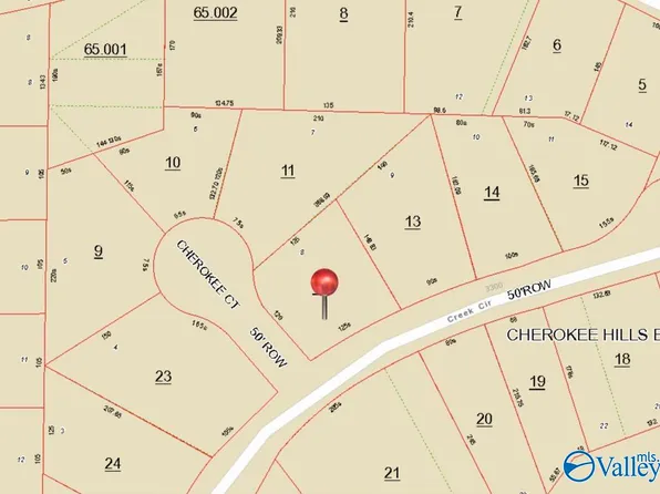 LOT 8 Creek Cir, Guntersville, AL 35976