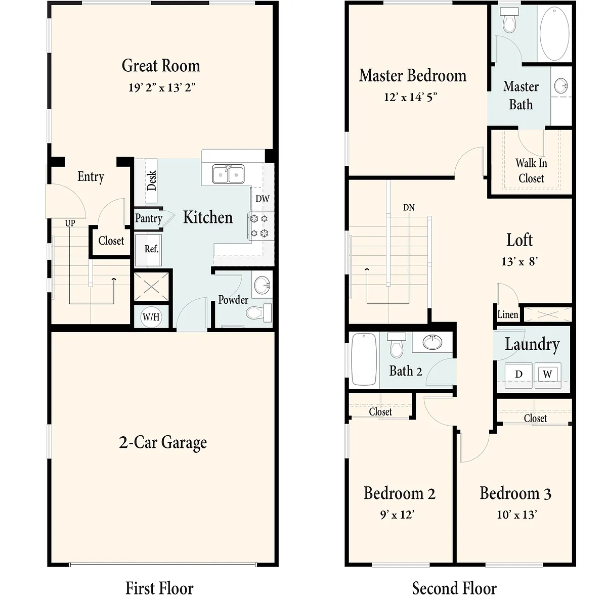 Floor plan The Carlton