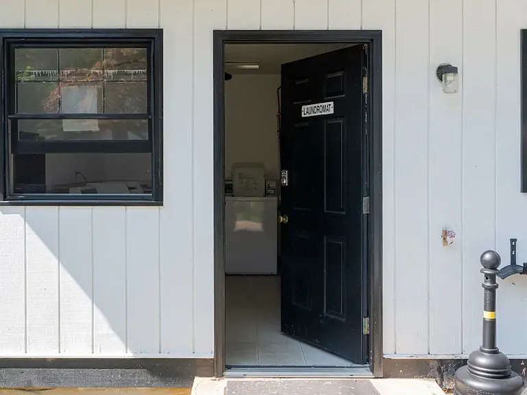 Shared laundry building