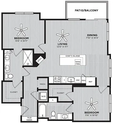 Floor plan B2
