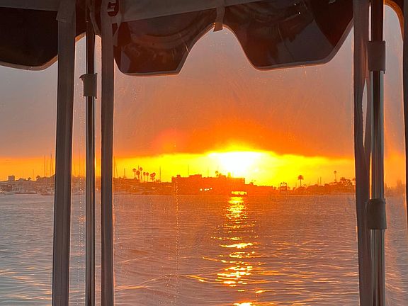 Beautiful views of the Marina from the water