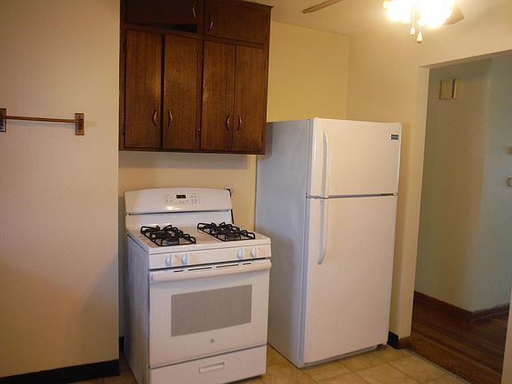 Stove and Refrigerator.