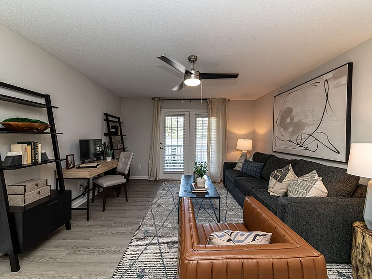 Spacious living room