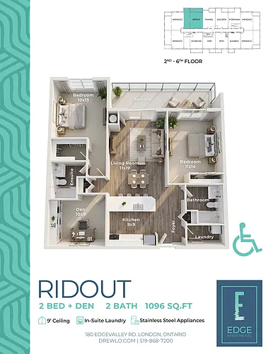 Floor plan 204