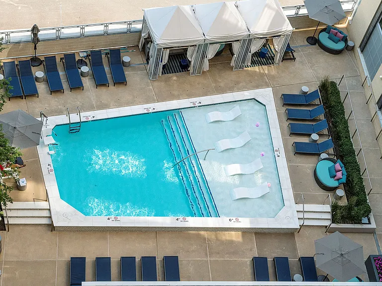 Resort style pool