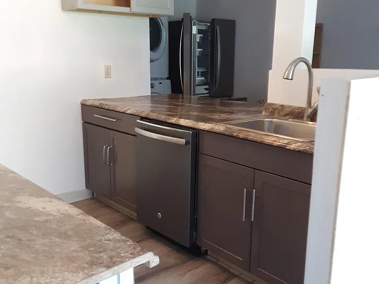 Kitchen island, new dishwasher