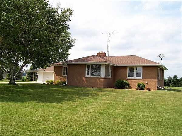 Brick ranch on lovely country lot