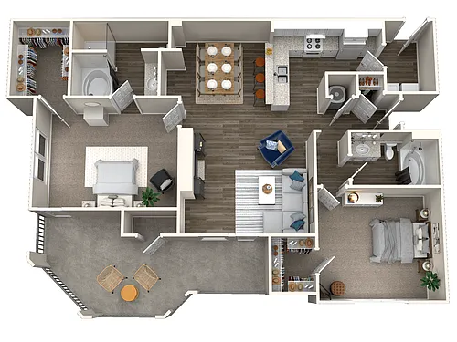 Floor plan B3