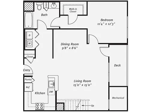 Floor plan A1