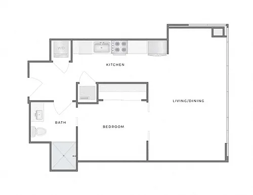 Floor plan 1B