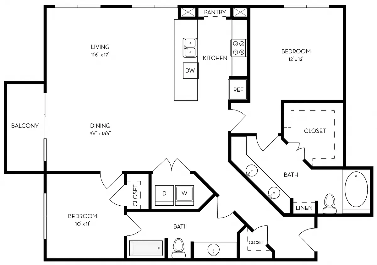 Floor plan B9