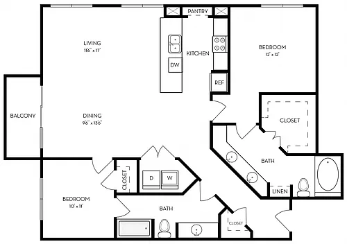 Floor plan B9
