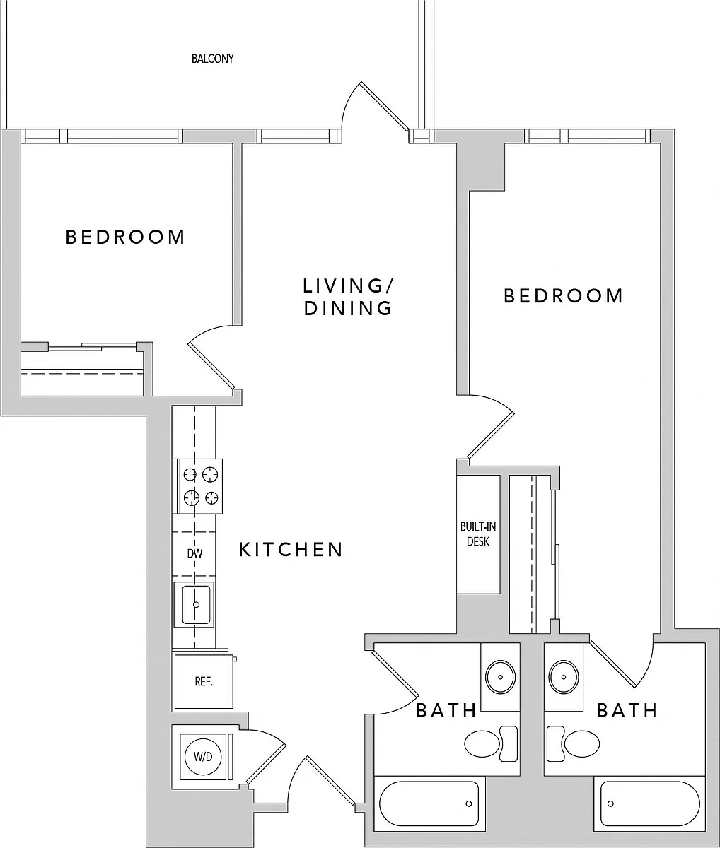 Floor plan 2AQ Renovation 2