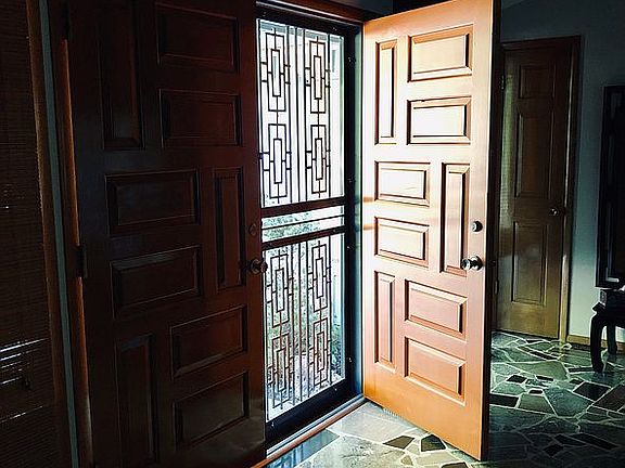 Custom Iron Entry Doors