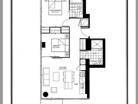 2nd image of 75 Saint Nicholas St Unit 1104