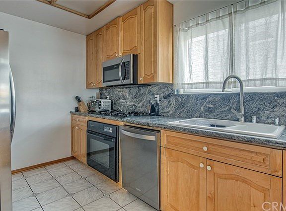 Kitchen with granite counter tops