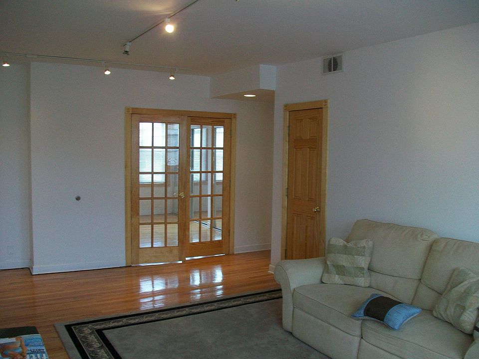 french doors, adjustable track lights for your art work