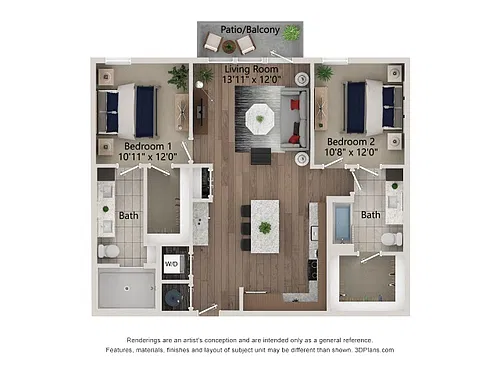 Floor plan B3