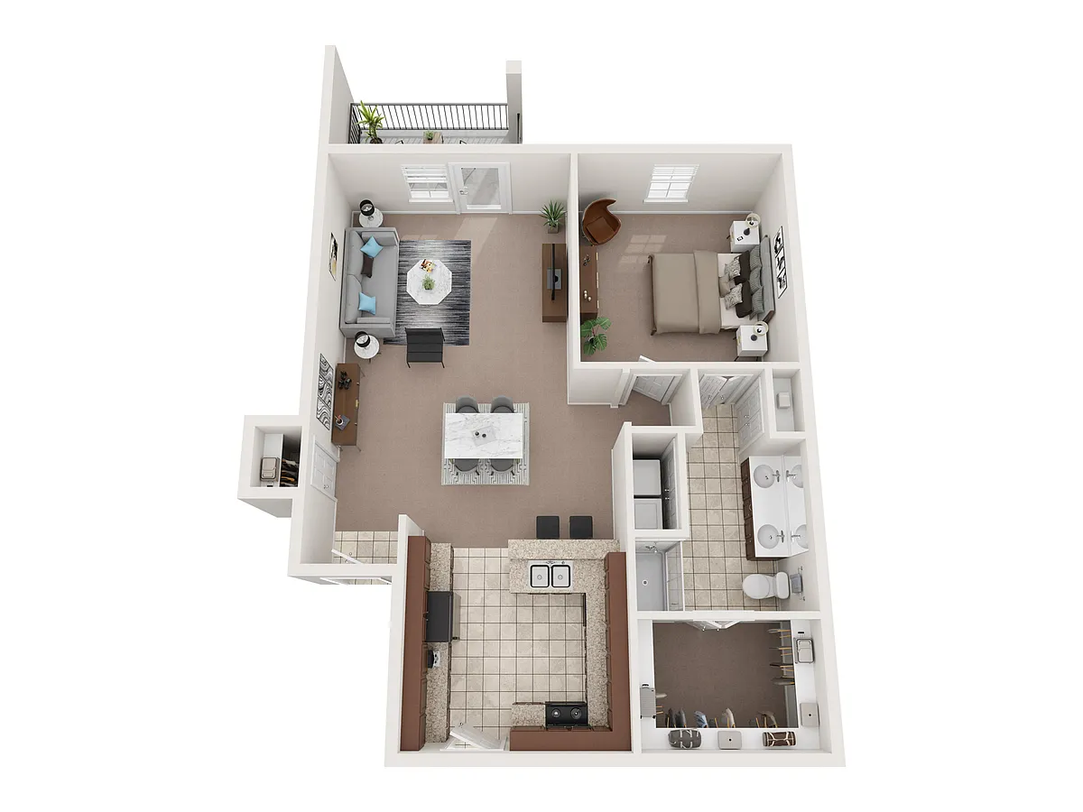 Floor plan A5 1X1