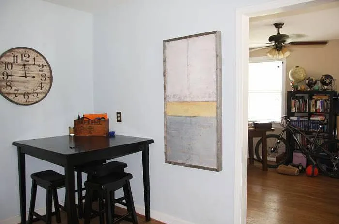 Breakfast nook in kitchen