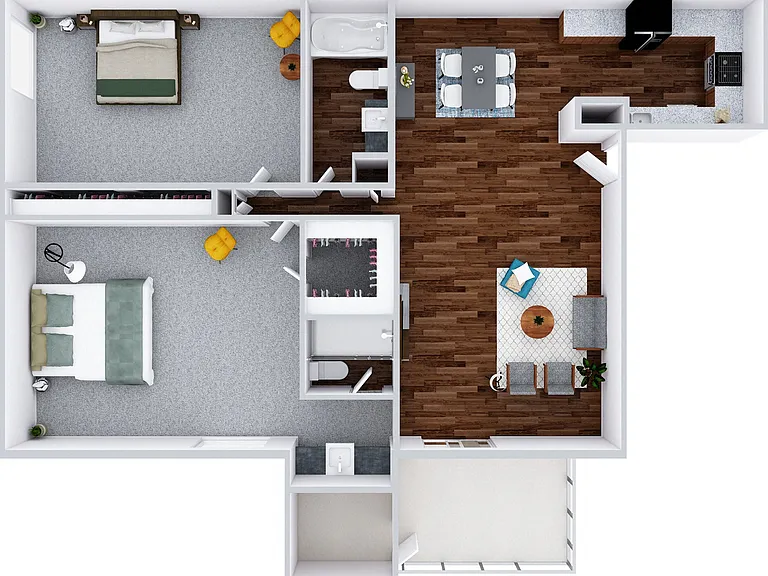 Townhomes on the Park Apartment Homes — Photo 53
