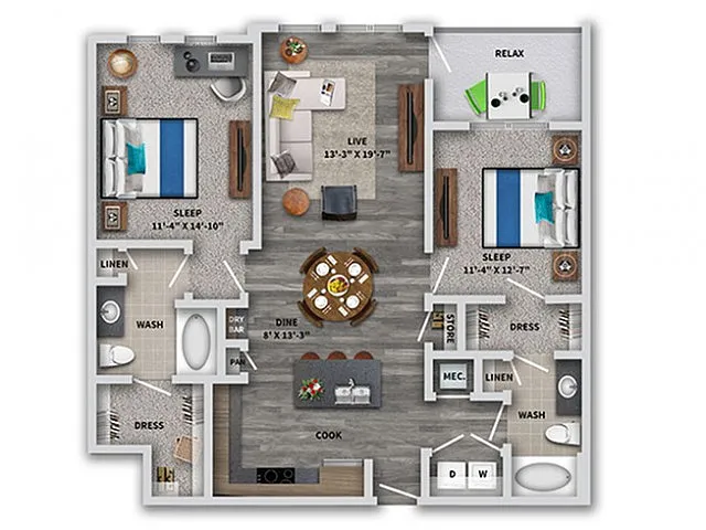 Floor plan C5a