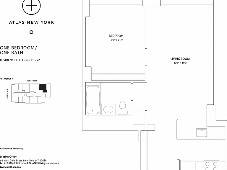 66 W 38th St #39H — Photo 16