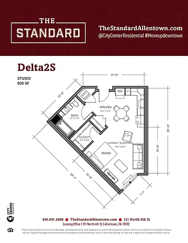 Floor plan Delta2S