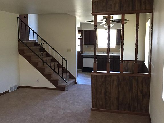 Living areas on main floor.