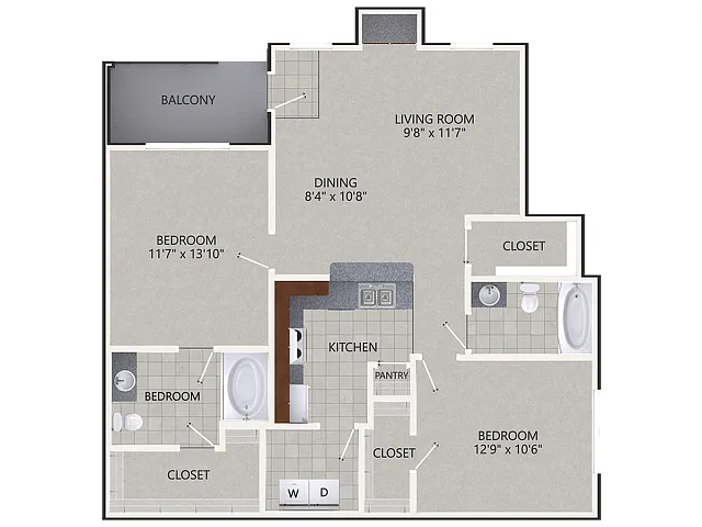 Floor plan B1