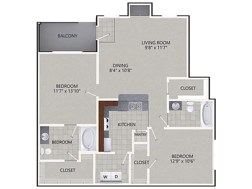 Floor plan B1