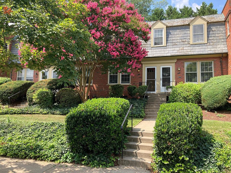 Brick townhouse in Arlington Village.