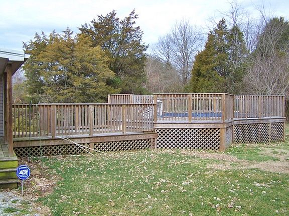 Grill area of deck