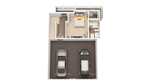 Floor plan Townhouse 2