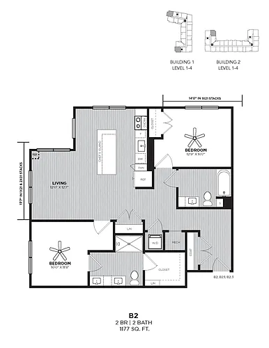 Floor plan B2