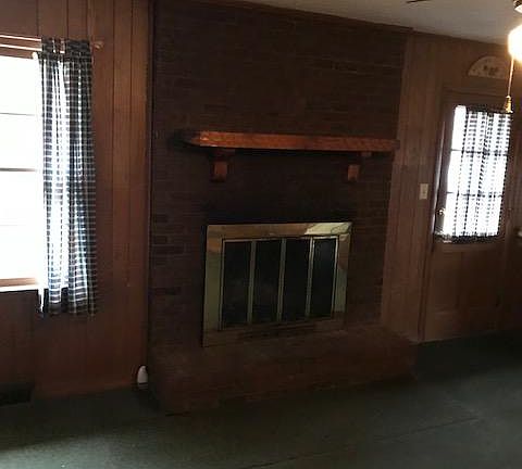 fireplace in family room