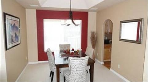 Formal dining room for entertaining