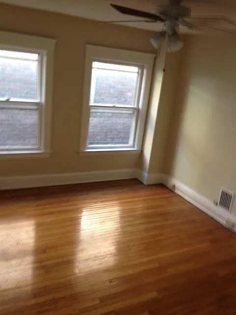 Dining room looking east