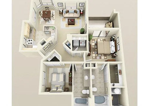 Floor plan B1