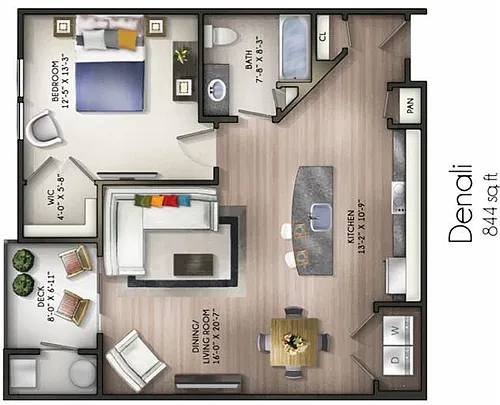 Floor plan Denali